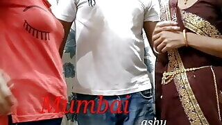 Indian threesome video, Mumbai Ashu sex video, anal sex